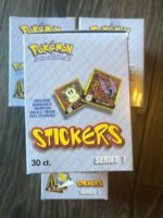 POKEMON ArtBox Sticker Serie NEU 1 Display mit 30 Stickertüten 300 Sticker